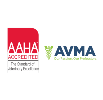 AAHA and AVMA logos